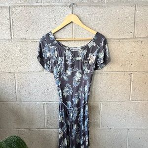 90s floral maxi dress | vintage grunge romantic